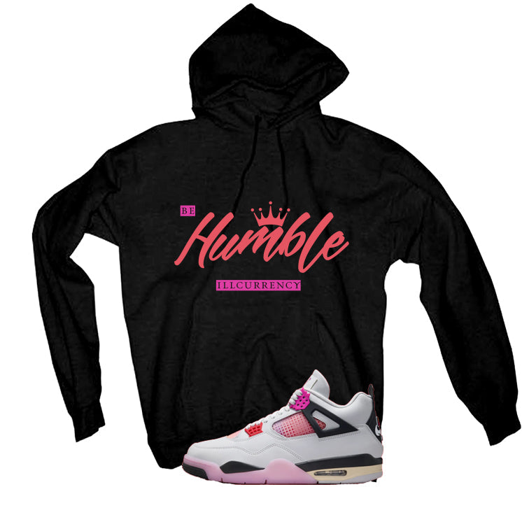 Air Jordan 4 Comic Matching T-Shirt Black (Be Humble) product image 3