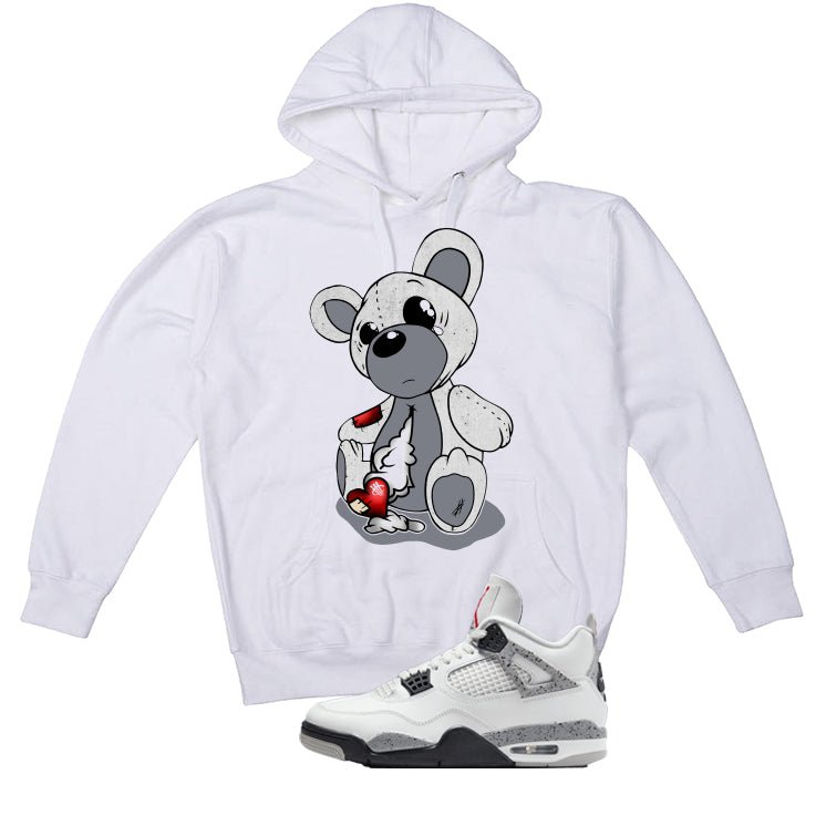 Air Jordan 4 White Cement T-Shirt (Big Teddy)| illcurrency product image 3