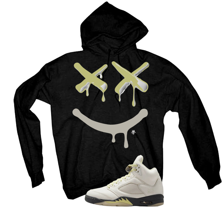 Air Jordan 5 WMNS Luminous Green Black T-Shirt (Happy product image 3