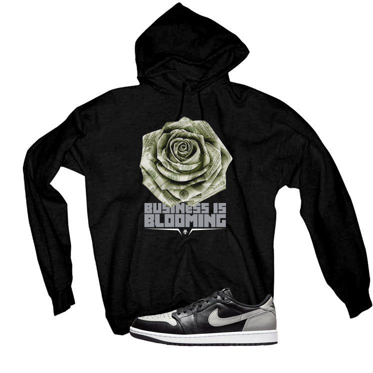 Air Jordan 1 Low OG Shadow Black T-Shirt (Business is product image 3