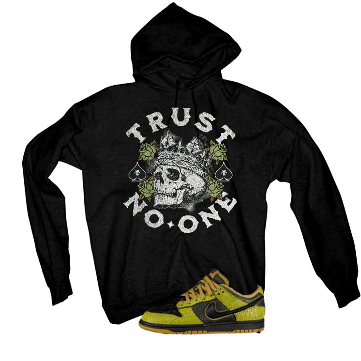 Nike Dunk Low Halloween Skull Black T-Shirt (TRUST NO ONE) product image 3