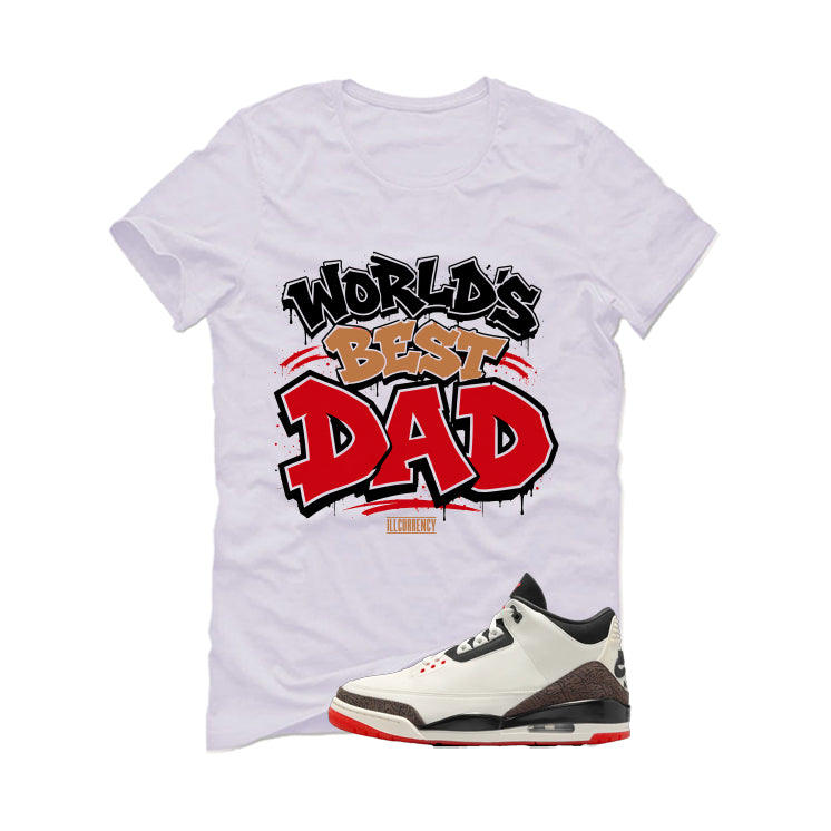 Air Jordan 3 OG World’s Best Dad Matching T-Shirt product image 2