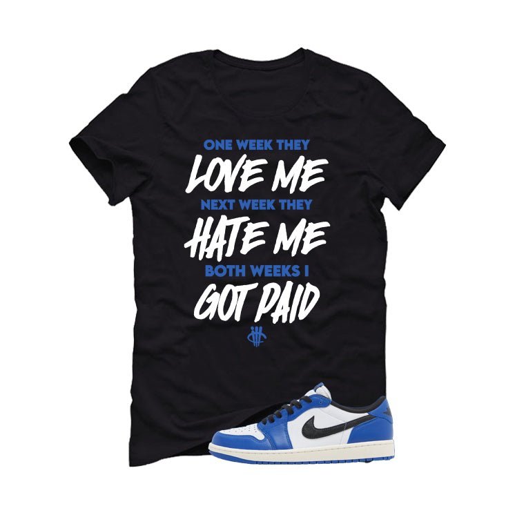 Air Jordan 1 Low OG Game Royal Black T-Shirt (Paid) product image 2