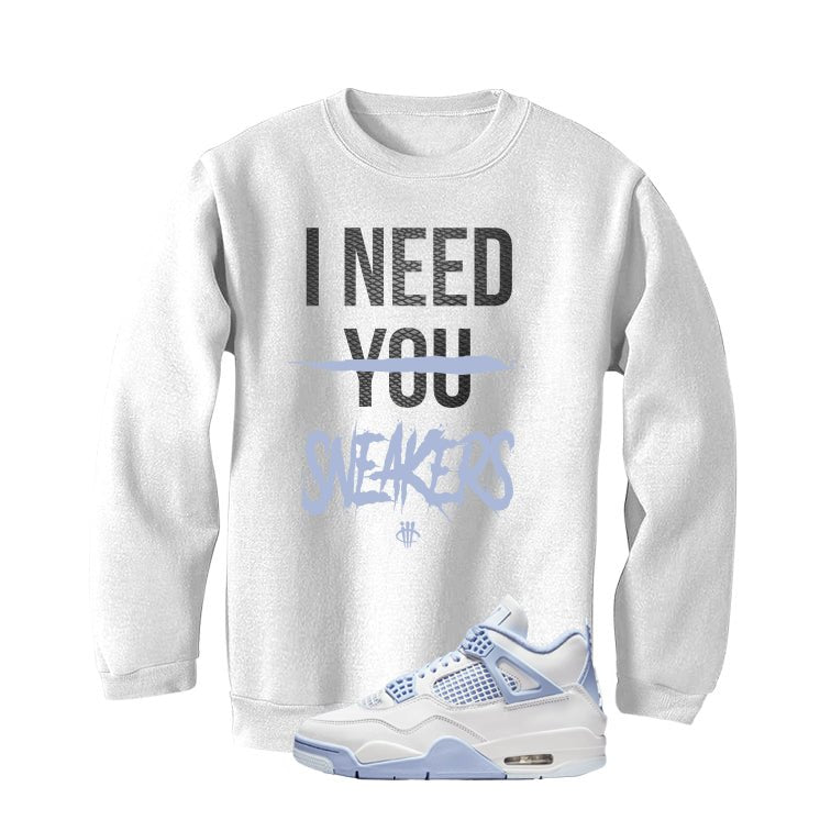 Air Jordan 4 WMNS Forget Me Not White T-Shirt (I Need You product image 4