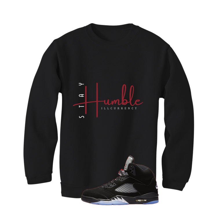 Air Jordan 5 Black Metallic Reimagined T-Shirt (Stay product image 4