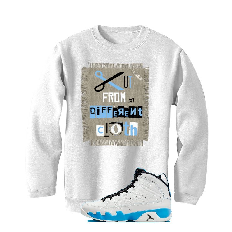 Air Jordan 9 “Powder Blue” | illcurrency White T-Shirt (Cut product image 4