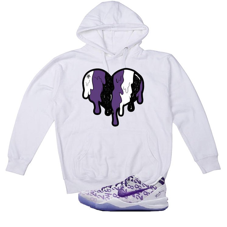 Nike Kobe 8 "Court Purple" | illcurrency White T-Shirt product image 3