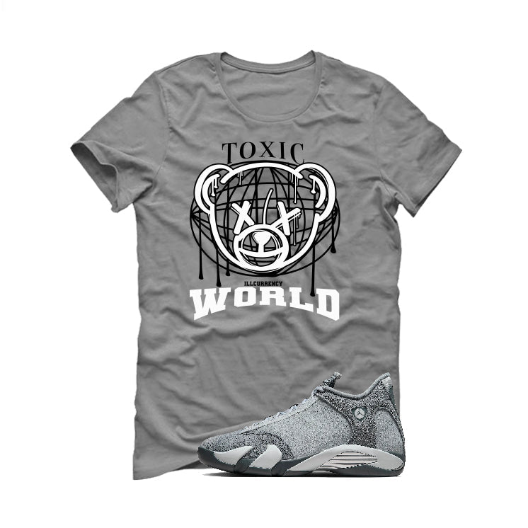 Air Jordan 14 “Flint Grey” | illcurrency T-Shirt (Toxic product image 2