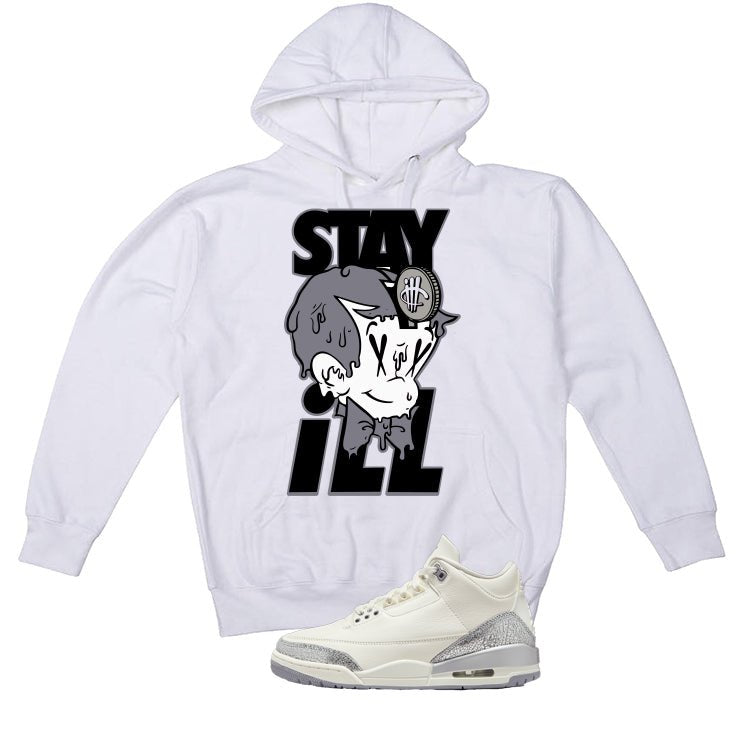 Air Jordan 3 WMNS Sail White T-Shirt (ILL RICHIE) product image 3