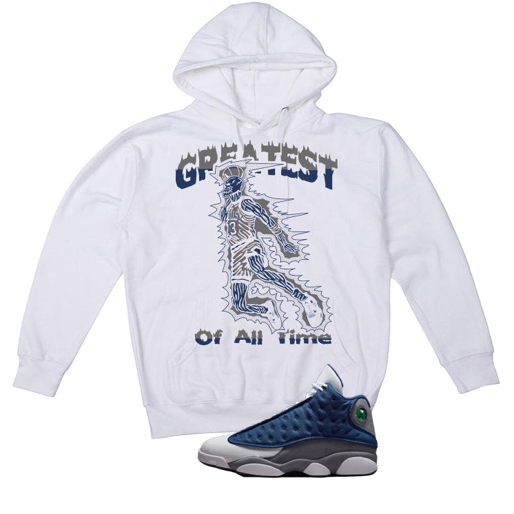 Air Jordan 13 Flint White T-Shirt (Greatest of all time) product image 3