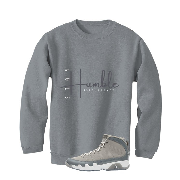 Air Jordan 9 Cool Grey T-Shirt (Stay Humble)| illcurrency product image 4