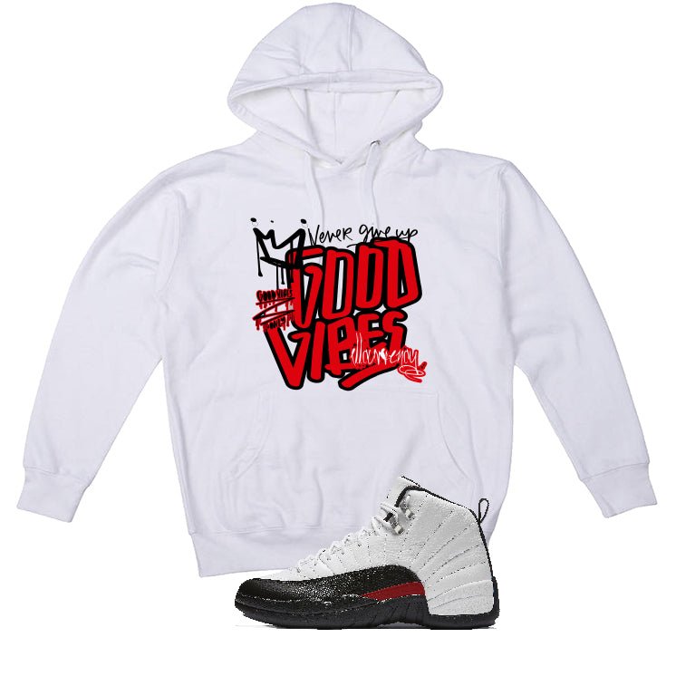 Air Jordan 12 “Red Taxi” | illcurrency White T-Shirt (Good product image 3