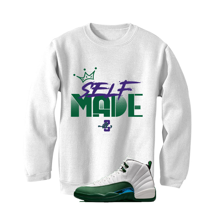 Air Jordan 12 Bucks Matching T-Shirt Self Made product image 4