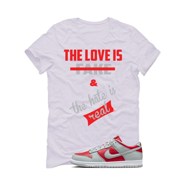 Nike Dunk Low Ultraman | illcurrency White T-Shirt (Love is product image 2