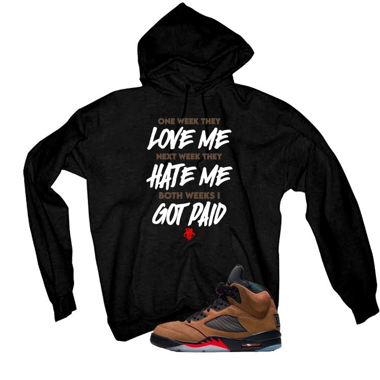 Air Jordan 5 Archaeo Brown Black T-Shirt (Paid)| illcurrency product image 3