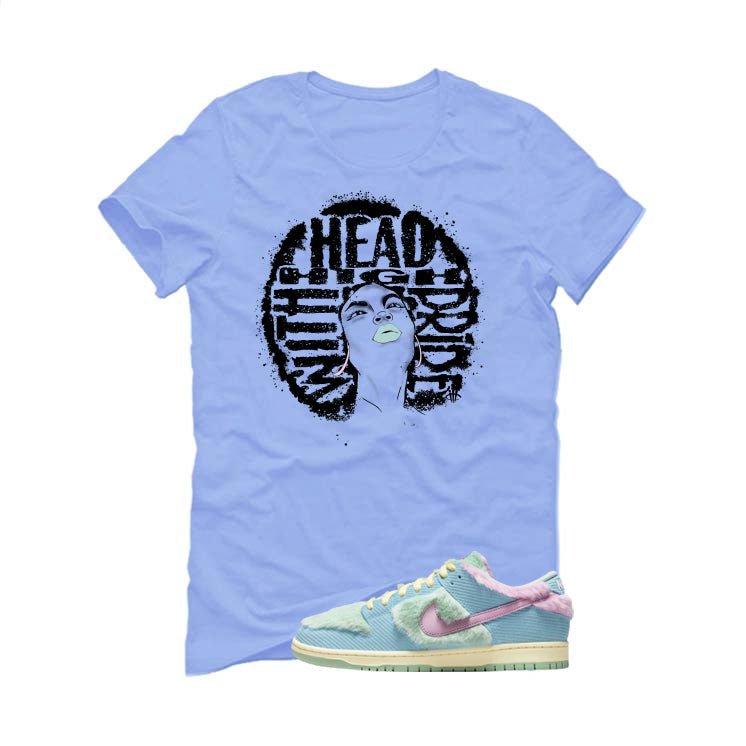 Verdy x Nike SB Dunk Low Visty Carolina Blue T-Shirt (Head product image 2