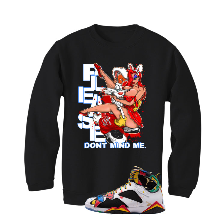 Air Jordan 7 Miro Matching T-Shirt Black (Street Roger) product image 4