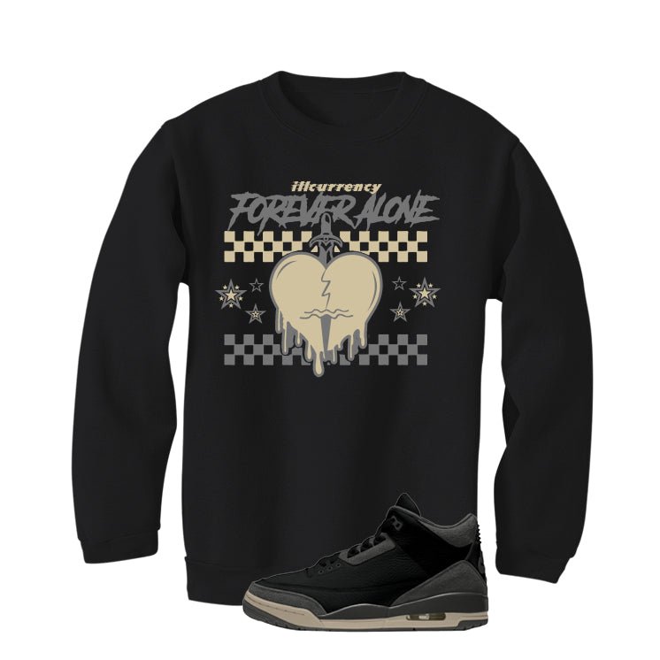 A Ma Maniere x Air Jordan 3 Black T-Shirt (Forever Alone) product image 4