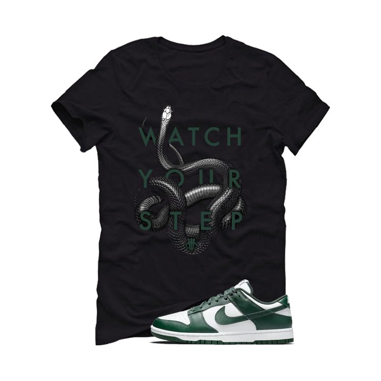 Nike Dunk Low Michigan State Black T-Shirt (Watch Your Step) product image 2