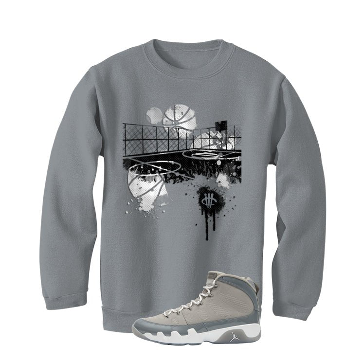 Air Jordan 9 Cool Grey T-Shirt (B Court)| illcurrency product image 4