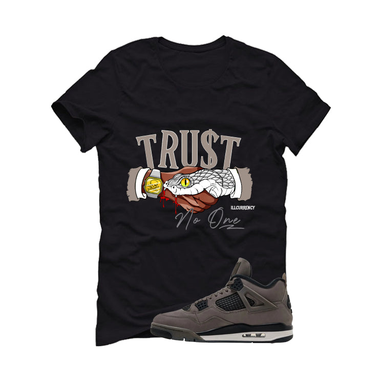 Air Jordan 4 Cave Stone Black T-Shirt (Trust No One) product image 2