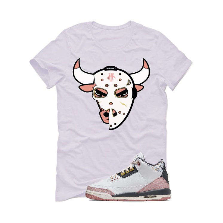 GS Air Jordan 3 “Red Stardust” | illcurrency White T-Shirt product image 2