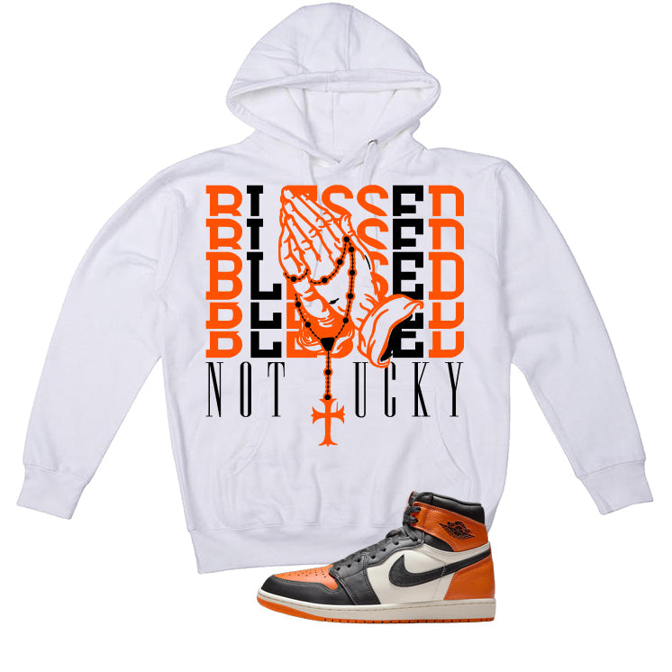 Air Jordan 1 High OG Shattered Backboard White T-Shirt product image 3