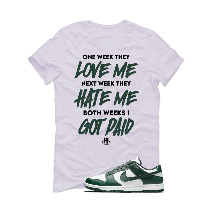 Nike Dunk Low Michigan State White T-Shirt (Paid) product image 2