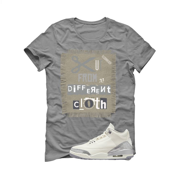 Air Jordan 3 WMNS Sail Grey T-Shirt (Cut from a different product image 2