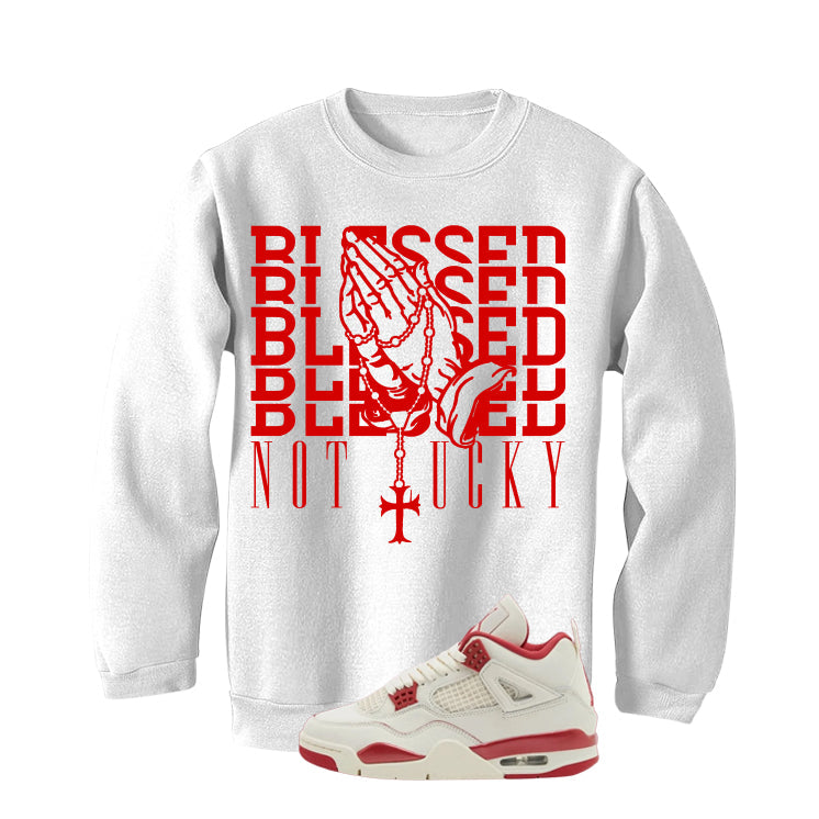 Air Jordan 4 Valentine’s Day (Sierra Red) Matching T-Shirt product image 4