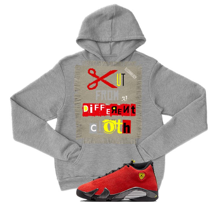 Air Jordan 14 Ferrari Grey T-Shirt (Cut from a different product image 3