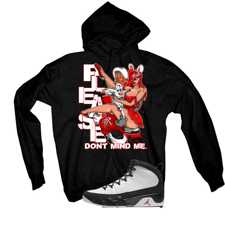 Air Jordan 9 OG Space Jam Matching T-Shirt Black (Street product image 3