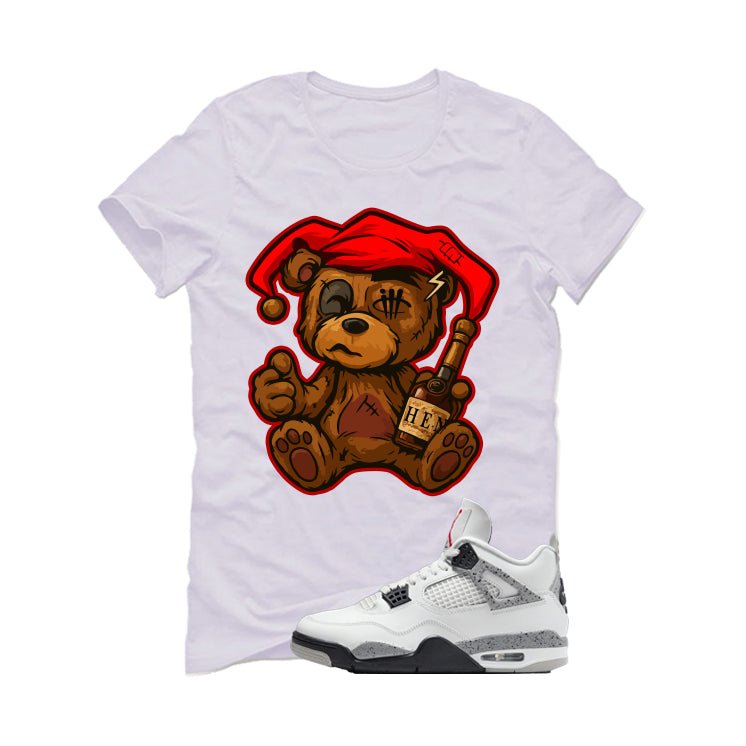 Air Jordan 4 White Cement T-Shirt (Teddy Henny)| illcurrency product image 2