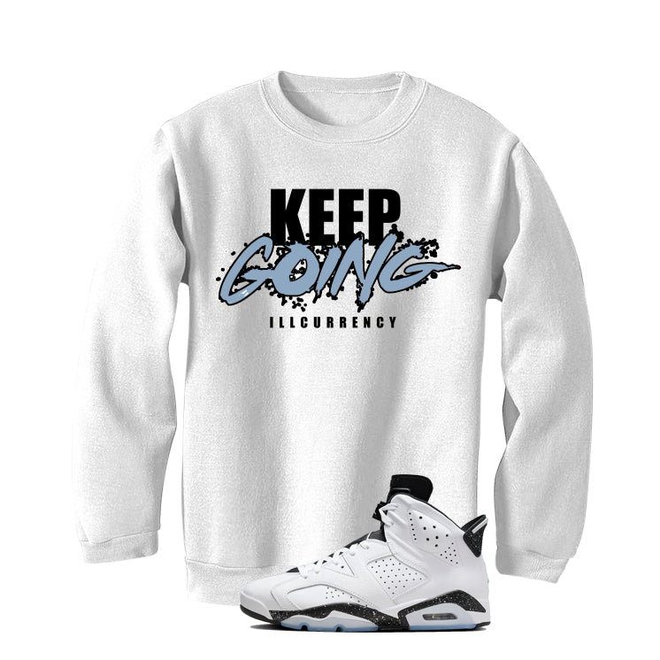 Air Jordan 6 Reverse Oreo White T-Shirt (keep Going) product image 4