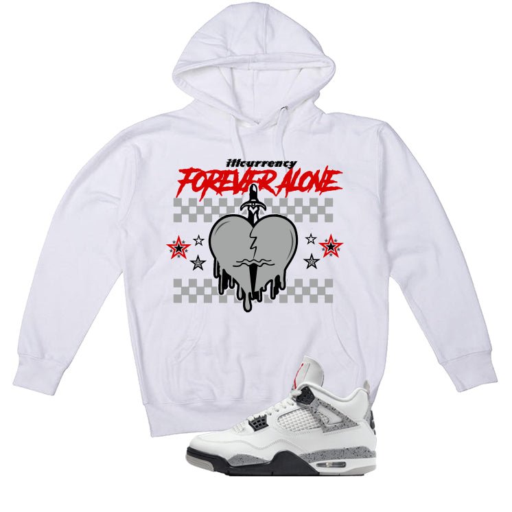 Air Jordan 4 White Cement T-Shirt (Graffiti Angel) product image 3