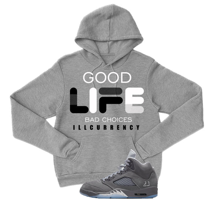 Air Jordan 5 Wolf Grey Matching T-Shirt, Sweatshirts & product image 3