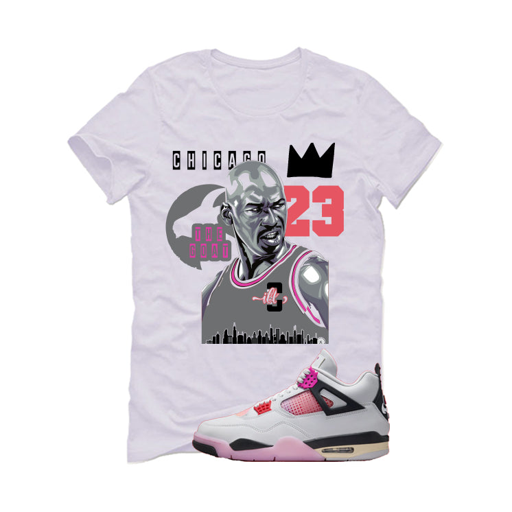 Air Jordan 4 Comic Matching T-Shirt White illcurrency product image 2