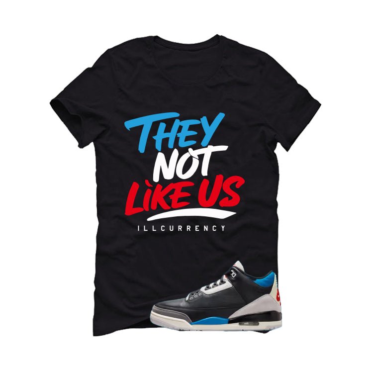 Air Jordan 3 OG Rare Black T-Shirt (They not like us) product image 2