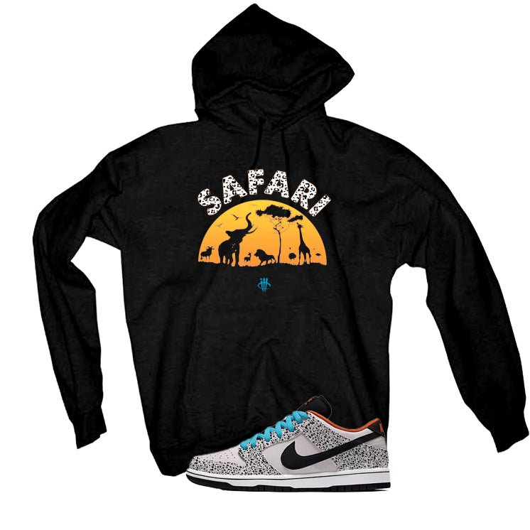 Nike SB Dunk Low Safari Olympics Black T-Shirt illcurrency product image 3