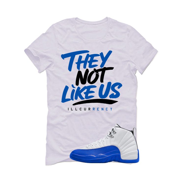 Air Jordan 12 Blueberry White T-Shirt (They not like us) product image 2