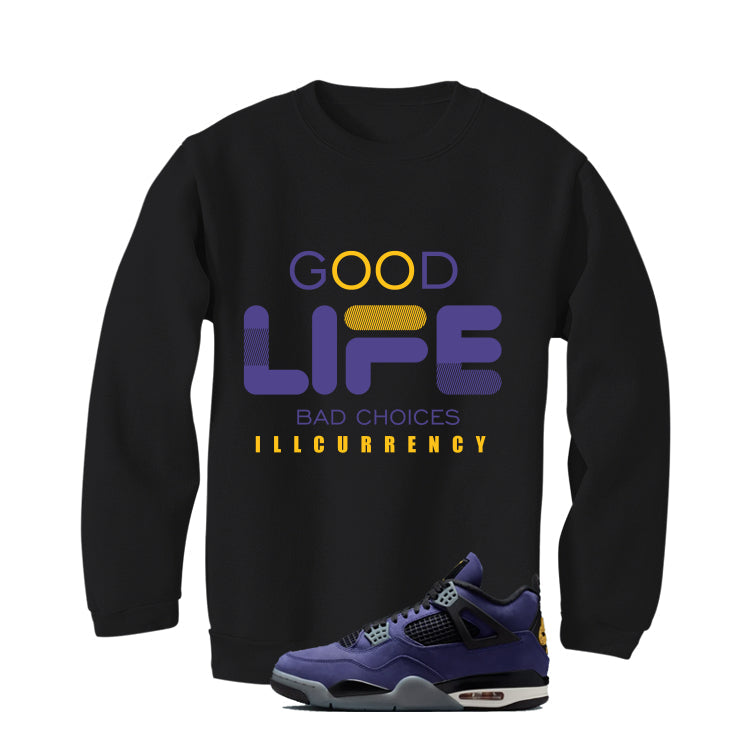 Air Jordan 4 OG Lakers Matching T-Shirt, Sweatshirts & product image 4