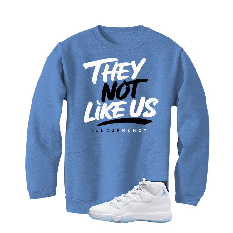 Air Jordan 11 Legend Blue Carolina T-Shirt (They not like product image 4