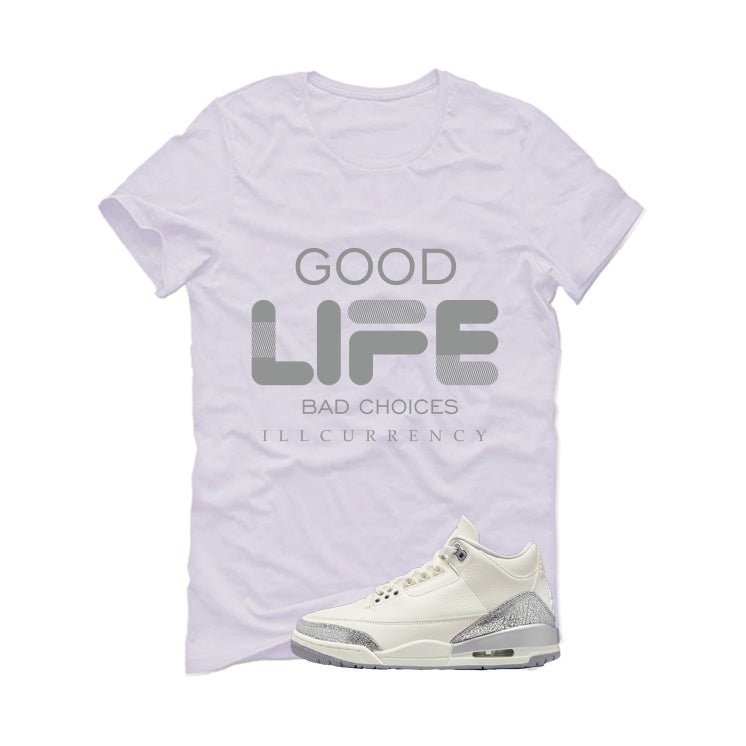 Air Jordan 3 WMNS Sail White T-Shirt (Bad Choices) product image 2