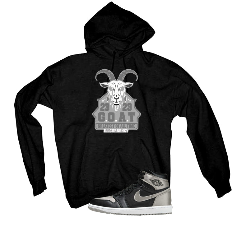 Air Jordan 1 High OG WMNS Satin Shadow Black T-Shirt (GOAT product image 3