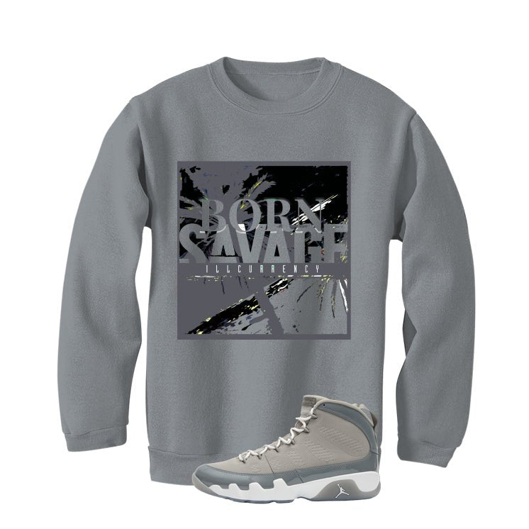 Air Jordan 9 Cool Grey T-Shirt (SAVAGE)| illcurrency product image 4