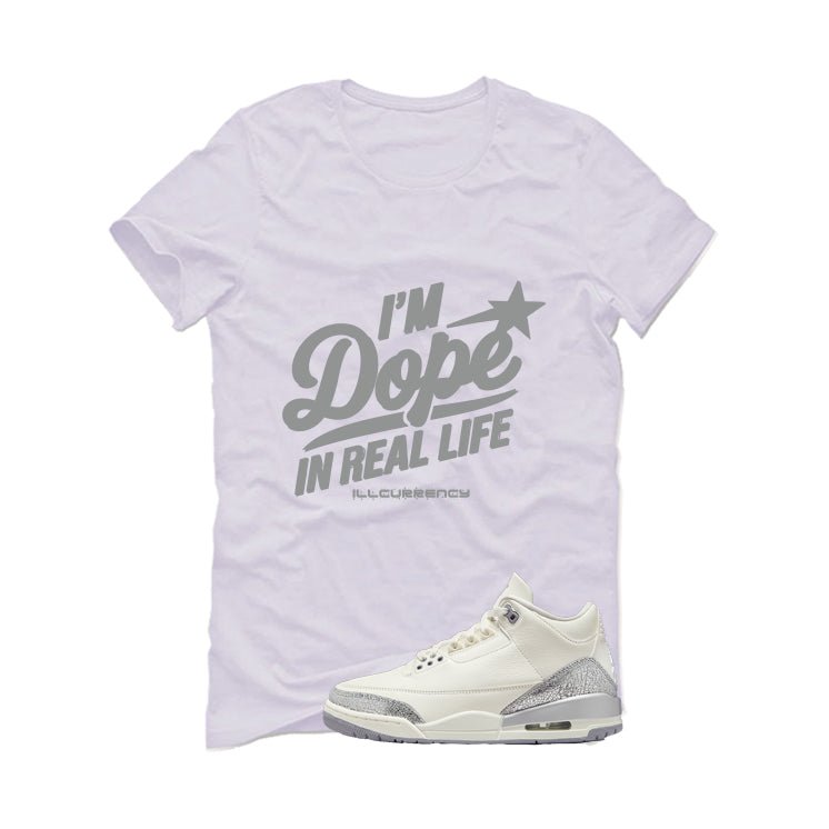 Air Jordan 3 WMNS Sail White T-Shirt (DOPE)| illcurrency product image 2