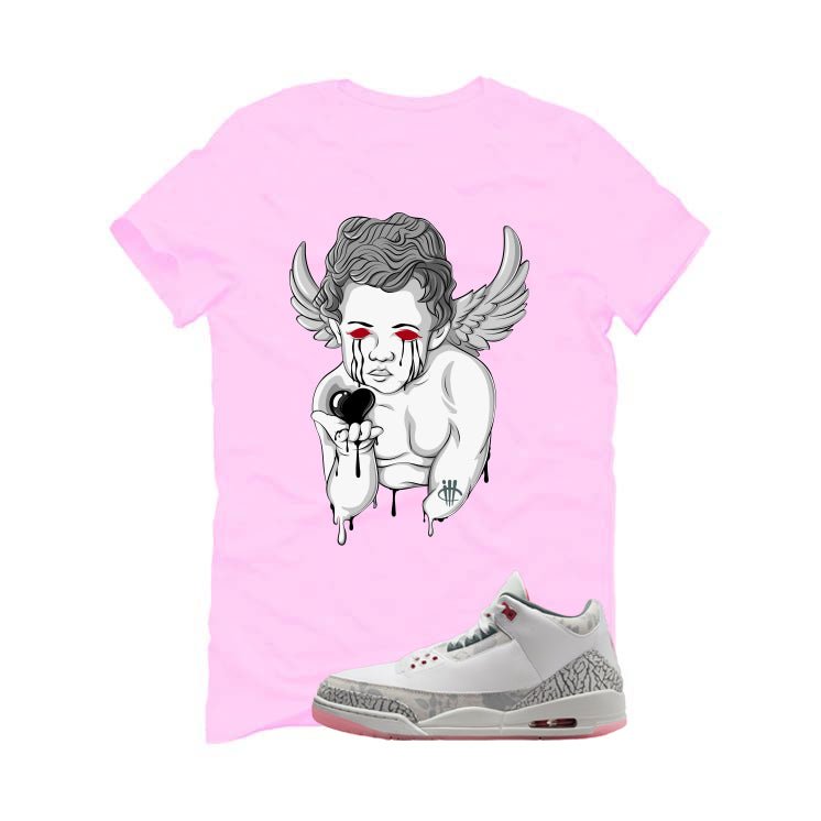 Air Jordan 3 Wings Pink T-Shirt (Dark Angel)| illcurrency product image 2