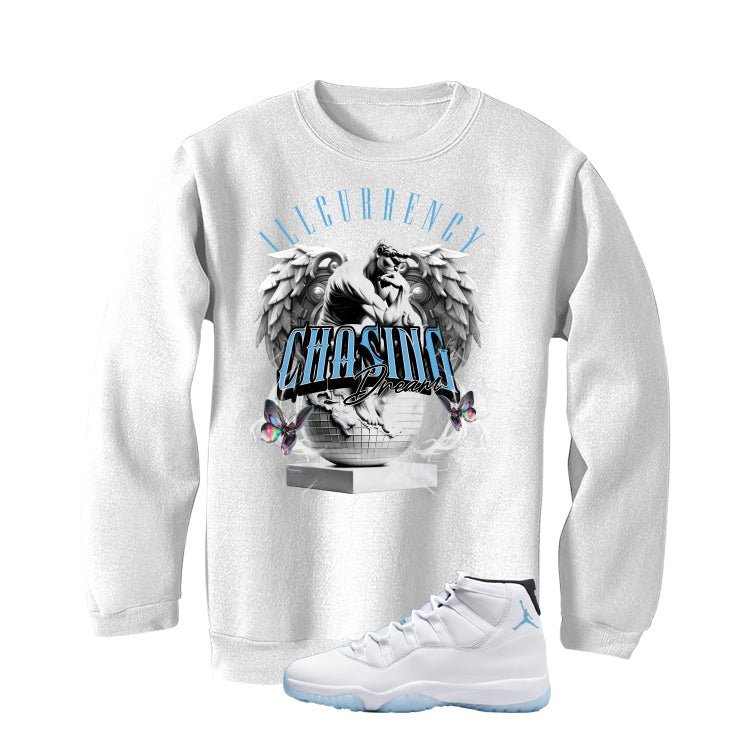 Air Jordan 11 Legend Blue White T-Shirt (Chasing Dreams) product image 4