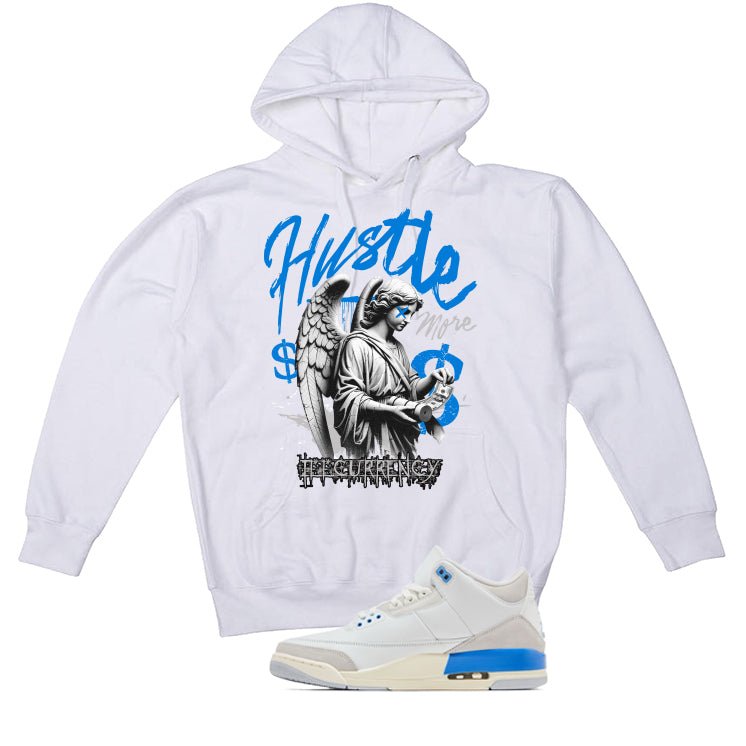 Air Jordan 3 Lucky Shorts White T-Shirt (Hustle More) product image 3