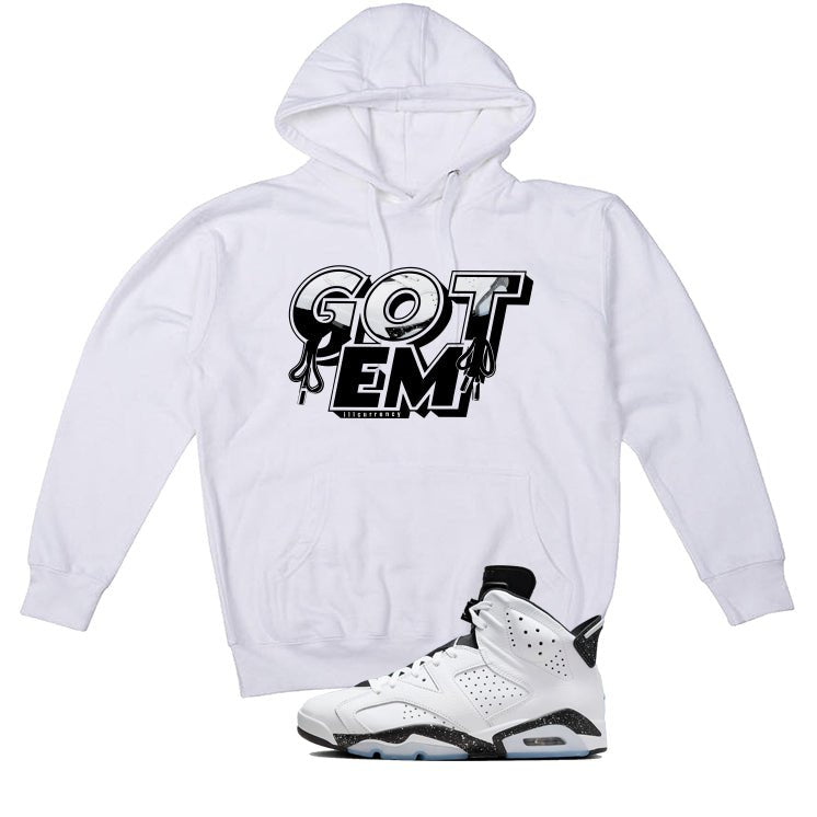 Air Jordan 6 Reverse Oreo White T-Shirt (Got Em) product image 3